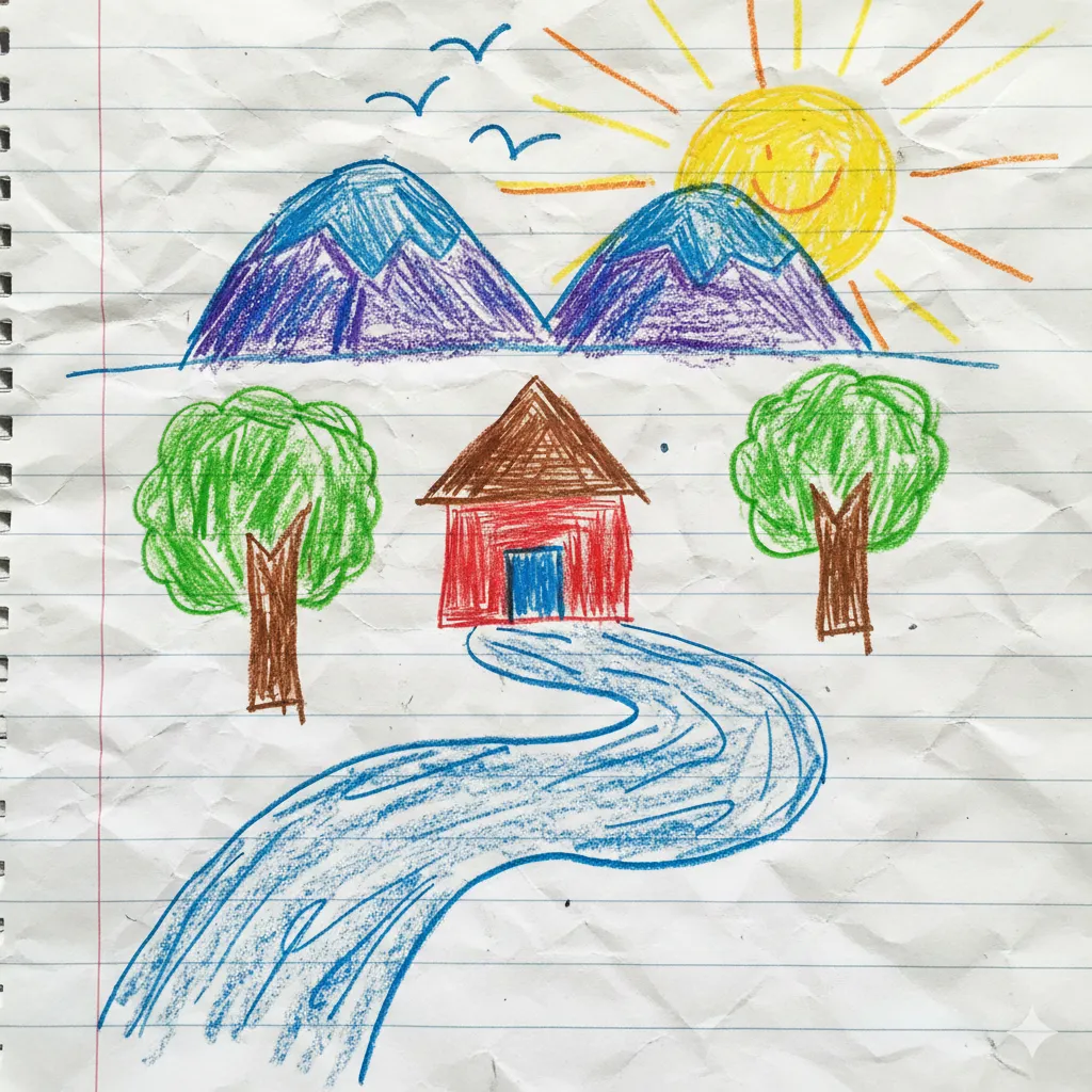 བྱིས་པའི་རི་མོ། རི་བོ། ཉི་མ། ཆུ་བོ། སྒོ་ཁང་། རྒྱ་གར་གྱི་བྱིས་པའི་རི་མོ་ཁྱབ་ཆེན།